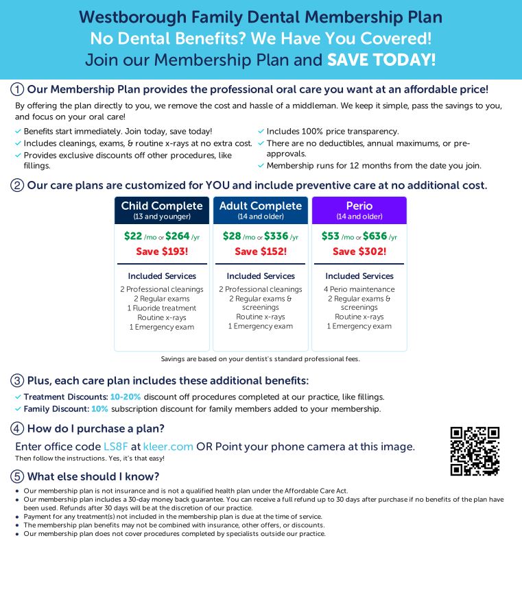 [PRATICE_NAME] Membership Plan Information